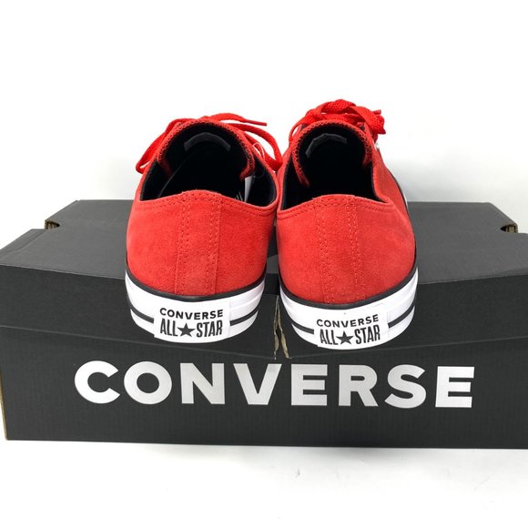 Converse Men's Size 10.5 169446C CTAS OX UNIVERSITY Red Canvas Low Top Sneakers - Picture 5 of 11